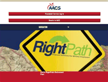Tablet Screenshot of aacs.org